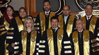 وزير الشباب يشهد احتفال الأكاديمية العربية بتخريج دفعة جديدة 