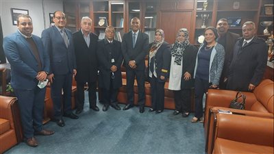 مصر للطيران للخدمات الأرضية تستقبل وفدا من الخطوط الليبية