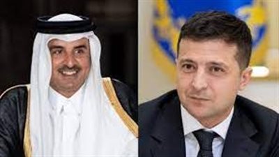 بعد بدأ العملية العسكرية الروسية.. الرئيس الأوكراني يجري اتصالا هاتفيا بأمير قطر 