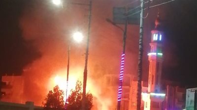 عاجل.. حريق هائل في كوم أمبو بأسوان والخسائر 3 ملايين جنيه