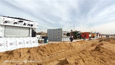 يوفر نحو 100 فرصة عمل.. استكمال مد خطوط المياه لمشروع «بازار العبور»