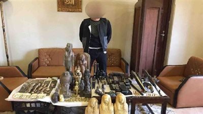 معركة «القرنة» المسلحة تقود «الداخلية» لضبط 40 تمثالا أثريًا في منزل بالأقصر