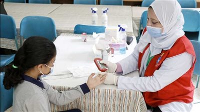 الصحة: فحص مليون و360 ألف طالب بالصف الأول الإعدادي 