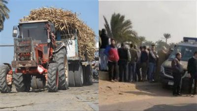 وفاة شخص صدمه جرار زراعي فى أسوان