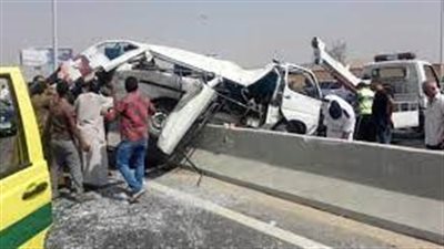 مصرع وإصابة 3 أشخاص في حادث بشع على طريق أسيوط