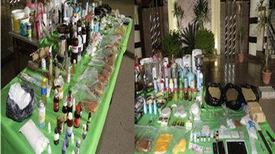 ضبط وكر لتصنيع المخدرات يديره عاطل بالجيزة 