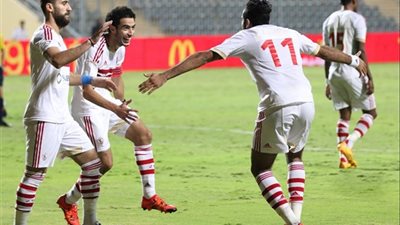 الزمالك يهزم الانتاج 2/1 بهدفى كهربا