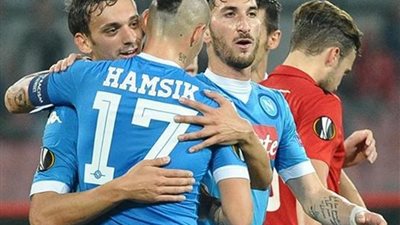 نابولي يتأهل في الدوري الأوروبي.. وكلوب بروج يحافظ على آماله