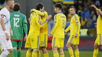 أوكرانيا تتخطى سلوفينيا بثنائية وتقترب من التأهل ليورو 2016