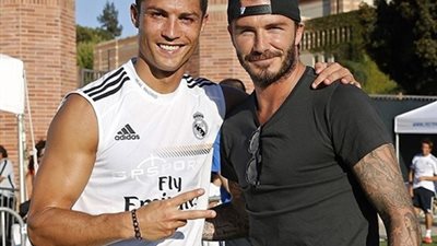 بيكهام: رونالدو معشوق جماهير مانشستر يونايتد وسيعود له