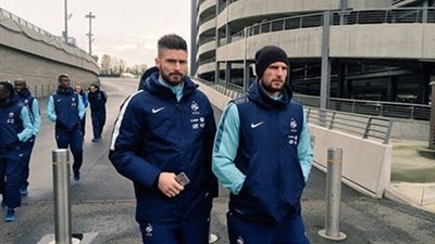 المنتخب الفرنسي يصل إلى 