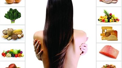 الغذاء المناسب لوقاية شعرك من التساقط