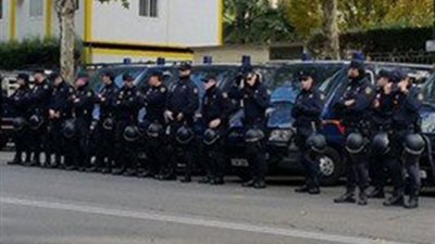 كلاسيكو_النبأ بالصور.. البرنابيو يتحول إلي منطقة عسكرية قبل الكلاسيكو