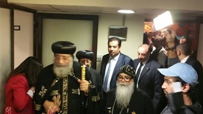 بالصور.. البابا تواضروس يفتتح قناة كوجي ومبنى الخدمات بمطرانية شبرا الخيمة