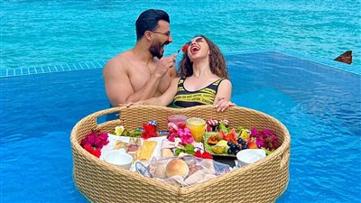 بالفيديو.. مشهد صادم من شهر عسل البلوجر أحمد حسام وزوجته 