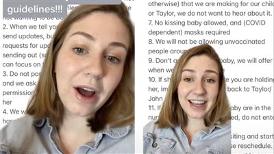 امرأة تثير الجدل على التيك توك بسبب ما قررته مع طفلها المنتظر! 