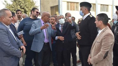 محافظ المنيا يتابع تداعيات حادث صومعة بني مزار