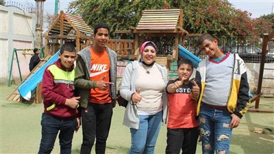 نادي المنيا يستقبل أطفال مؤسسة البنين في يوم رياضي ترفيهي 