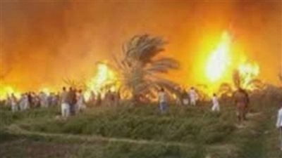 مصرع ربة منزل في حريق منزل بقنا