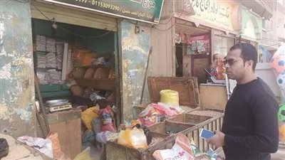 حملات تموينية موسعة لمتابعة الأسواق بمركز ديرمواس بالمنيا 