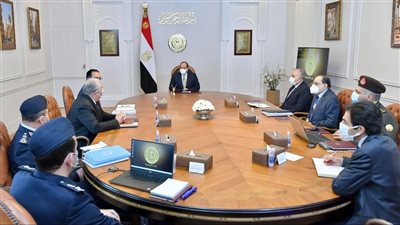 الرئيس السيسي يتابع الموقف التنفيذي للمشروع القومي للإنتاج الزراعي مستقبل مصر