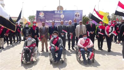 انطلاق مهرجان جامعة المنيا بشعار الجمهورية الجديدة كلنا نعمل من أجل مصر