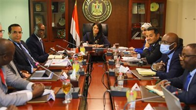 تفاصيل لقاء وزيرة التعاون الدولي ووفد بنك التنمية الأفريقي