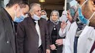 وكيل صحة الدقهلية يزور مستشفى رمد المنصورة ومركز تدريب الأسنان والجلدية والجذام