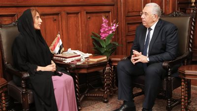 وزير الزراعة يبحث مع سفيرة الإمارات سبل التعاون الزراعي بين البلدين