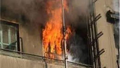 السجن 10 سنوات للمتهم بإشعال النيران فى عقار سكنى بالوراق