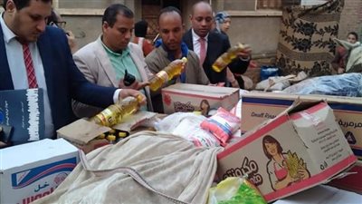 حملة موسعة وراء ضبط سلع غذائية غير صالحة للاستهلاك فى بني مزار 