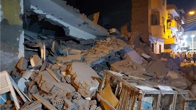إصابات خطيرة في انهيار منزل.. ومقتل شاب حرقا على يد شقيقه بالقليوبية