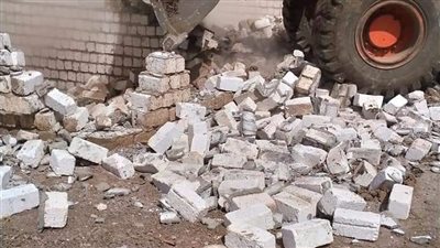 إزالة 23 تعديا على الأراضي الزراعية وأملاك الدولة في المنيا 