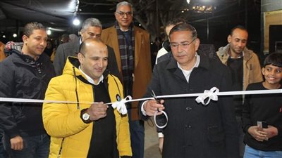 افتتاح معرض ياميش رمضان والسلع الغذائية لأعضاء الجمعية بنادي المنيا الرياضي 