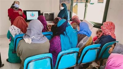 صحة المنيا تقدم الخدمات الطبية والعلاجية لـ1793 حالة بقرية الفرجاني في المنيا 