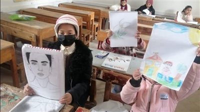 جامعة المنصورة تطلق قطار الفنون والإبداع الرابع بقرى مدينة بلقاس