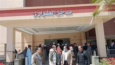 محافظ المنيا يكلف بمتابعة الحالة الصحية لمصابى حادث الصحراوى الغربي بملوي