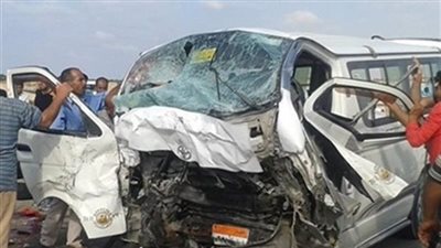 إصابة 5 أشخاص بجروح خطيرة في انقلاب سيارة بالمنيا 