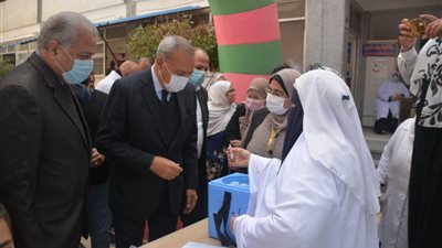 انطلاق الحملة القومية للتطعيم ضد مرض شلل الأطفال بمراكز ومدن القليوبية