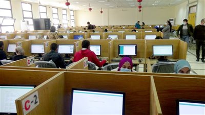 بدء اختبارات منتصف الفصل الدراسي الثاني إلكترونيًا لكليات القطاع الطبي جامعة المنيا 