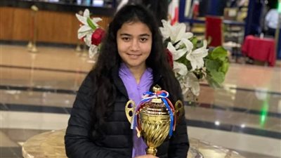 لاعبة سيتى كلوب دارين محمد تحصد بطولة الجمهورية للتنس تحت 12 سنة