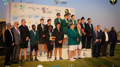 الأولاد أبطال إفريقيا لناشئي وناشئات الجولف 