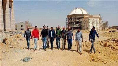 رئيس جهاز بدر يتفقد تنفيذ أعمال النادي الرياضي الجديد بالمدينة