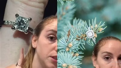 صدق أو لا تصدق.. خاتم خطوبة من الألماظ يثير غضب العروسة!