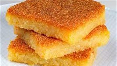 طريقة عمل البسبوسة الطرية المرملة زي المحلات