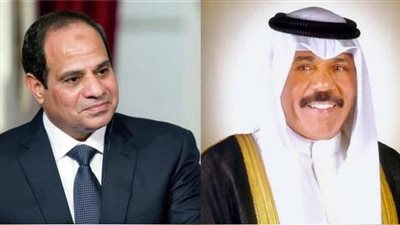 الرئيس السيسي يهنئ أمير الكويت بمناسبة شهر رمضان