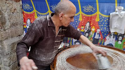 الكنافة اليدوي عشق الإسكندرانية في رمضان رغم ارتفاع الأسعار 