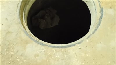 سكان مدينة بدر يستغيثون من البالوعات المكشوفة (صور) 