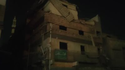 قطع الكهرباء عن المنطقة.. انهيار مفاجئ لمنزل في السنبلاوين 