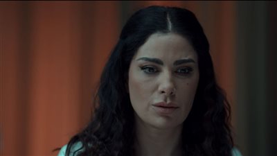 توبة.. صبا مبارك تبكي في أول لقاء مع عمرو سعد 